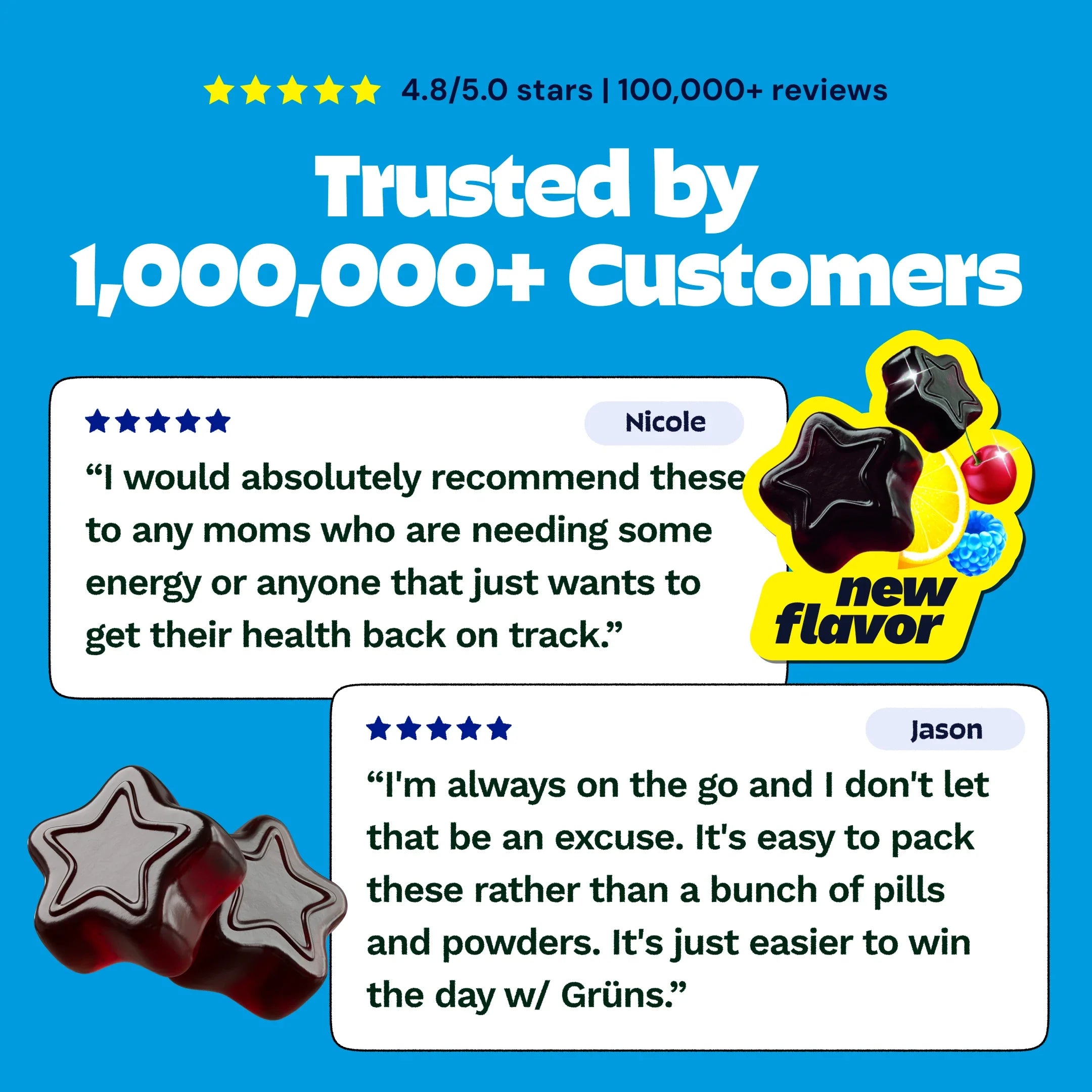 Popsicle® Firecracker Grüns - Routine for Busy Days