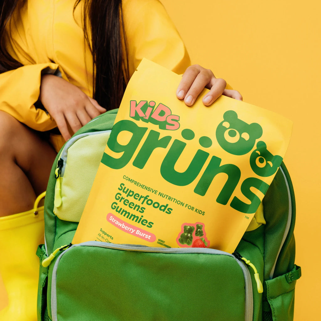 Grüns Kids - A Fresh Nutrition Routine